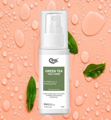 QUAT Anti-Oxidant Green Tea Face Toner for Hydrating & Refreshing Skin Men & Women