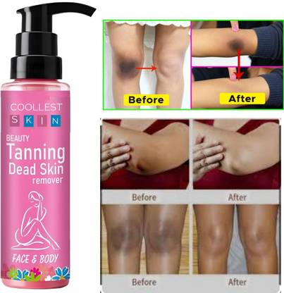 coollest tanning dead skin remover Smooth Glow: Tanning Exfoliating Gel for Skin Renewal
