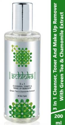 Modicare 3.1 Cleanser, Toner And Make Up Remover With Green Tea & Chamomile Extract Men & Women