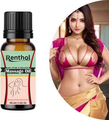 Renthol Breast Massage Oil for Women | Natural Chest Bosom | Herbal Oil for Women