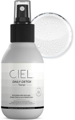 Ciel Daily Detox Mist Toner Refreshed & Balanced Skin, Tightening Pores Alcohol-Free Men & Women