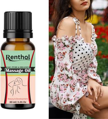 Renthol Breast Massage Oil for Women | Natural Chest Bosom | Herbal Oil for Women