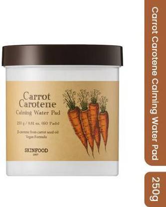Skinfood CARROT CAROTENE CALMING WATER PAD Men & Women