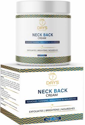 7 Days Neck Back Cream For Whitening Lighten and Brighten Skin Men & Women