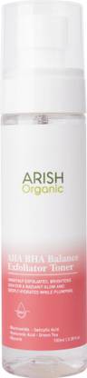 ARISH organic AHA BHA Balance Exfoliator Toner Men & Women