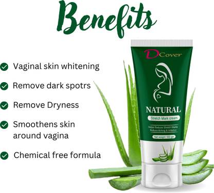 D cover Stretch Mark Cream to Reduce Stretch Marks & Scars