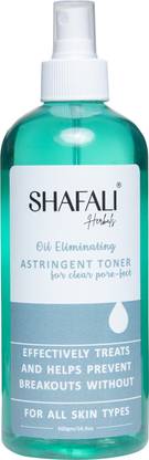 Shafali Astringent Toner for Clear Pore-Fect Skin Men & Women