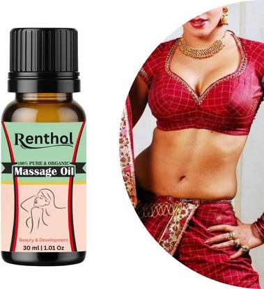 Renthol Breast Massage Oil for Women | Natural Chest Bosom | Herbal Oil for Women