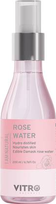 Vitro Naturals Rose Water spray for face Women