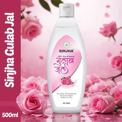 SINJHA Premium Gulb jal (Rose Water) 100% Natural Men & Women Men & Women