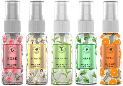 Fragrance & Beyond Face Mist - 50 ML EACH (set of 5)| Normal, Oily, Acne-Prone, Men & Women