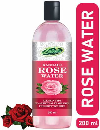 Zubron Organics 100% Natural Rose water for glowing skin for all skin type Men & Women