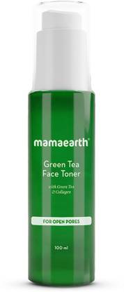 Mamaearth Green Tea Face Toner With Green Tea & Collagen For Open Pores Men & Women