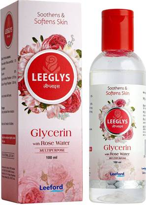 leeglys GLYCERINE WITH ROSE WATER Men & Women