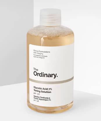 THE ORDINARY Glycolic Acid 7% Toning Solution Men & Women (240 ml) Men & Women