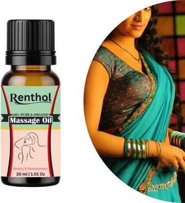 Renthol Breast Massage Oil for Women | Natural Chest Bosom | Herbal Oil for Women