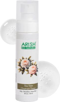 ARISH BIO-NATURAL Tea Tree cleanser Toner Men & Women