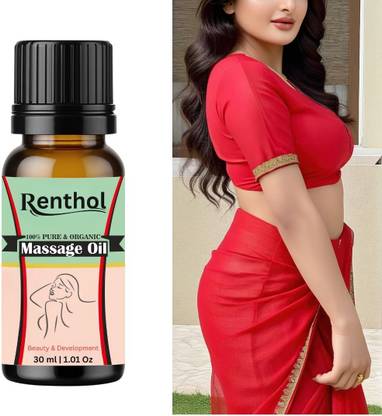 Renthol Breast Massage Oil for Women | Natural Chest Bosom | Herbal Oil for Women