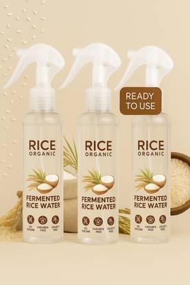 Skopy Fermented Rice Water Face & Hair Tonic [pack of 3] [300 ml] Men & Women