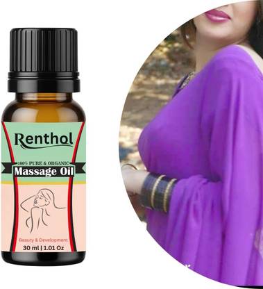 Renthol Breast Massage Oil for Women | Natural Chest Bosom | Herbal Oil for Women