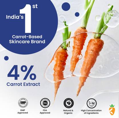 Karrot Natural 24K Gold Face Scrub Radiance Face Scrub with Hyaluronic Acid, Mulberry & Honey Scrub