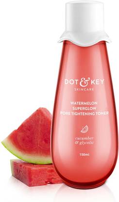 Dot & Key Watermelon Superglow Pore Tightening Toner,For Glowing Skin,For Pores Tightening Women