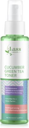 LASS NATURALS Cucumber Green Tea Toner for Toning and refresh skin Men & Women