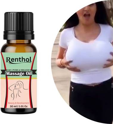 Renthol Breast Massage Oil for Women | Natural Chest Bosom | Herbal Oil for Women