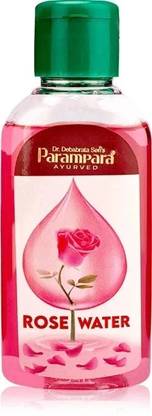 Parampara Ayurved Pure Rose Water 100ml Pack of 2 Men & Women