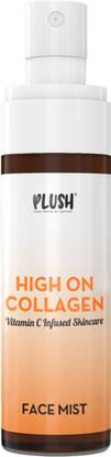 PLUSH High on Collagen Vitamin C Face Mist with Niacinamide & Aloe | Refresh & Hydrate Men & Women