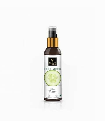 GOOD VIBE Glow Toner Cucumber Hydrating Pore Tightening Moisturizing 120ML Men & Women