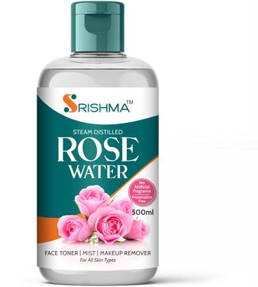 Srishma Organic Ayurveda Fresh Rose Water (Facial Toner) Men & Women