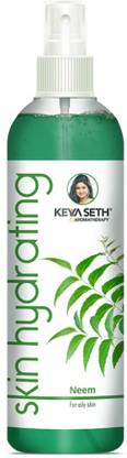 KEYA SETH AROMATHERAPY Skin Hydrating Neem Toner-Anti Acne & Pimple for Oily Skin & Revitalizing Natural Glow Enriched with Pure Neem & Sweet Geranium Essential Oil Men & Women
