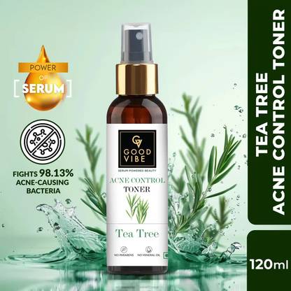 GOOD VIBE Tea Tree Acne Control Toner 120ml Men & Women