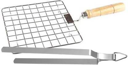 DRACO Squire Roaster With Roti Chimta R_PRS+C_KT_5 Kitchen Tool Set