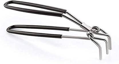 Yoshiva Hot Pot Utensil Gripper Pot Lifter/Tong Wire Pakkad/Sandasi for Kitchen 25 cm Serving Pakkad