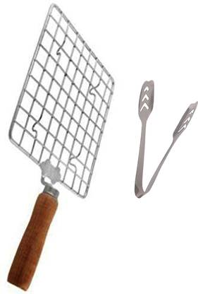 DRACO Squire Roaster With Momos Chimta R_PRS+MC_KT_6 Kitchen Tool Set