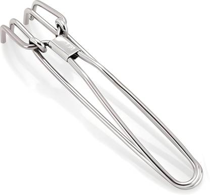 Padma Steel Wire Tong Stainless Steel Wire Tong Pakkad - Utensil Holder 28 cm NA Pakkad