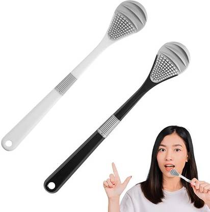 FLOSTRAIN Silicone Tongue Cleaner