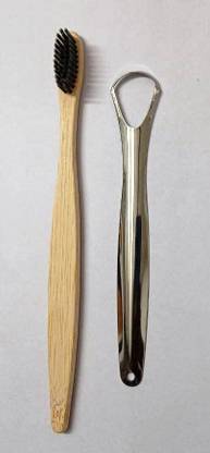 WITSOUL Steel, Wood Tongue Cleaner