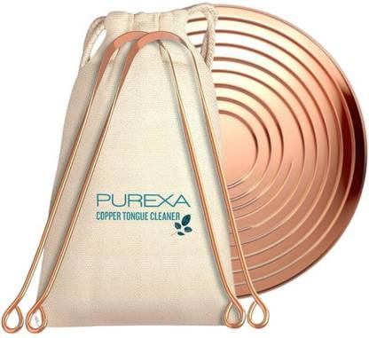 PUREXA Copper Tongue Cleaner