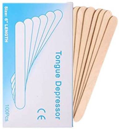 Bos Medicare Surgical Wood Tongue Cleaner