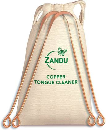 Zandu Copper Tongue Cleaner