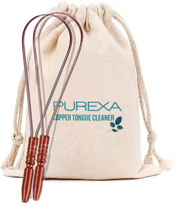PUREXA Copper Tongue Cleaner