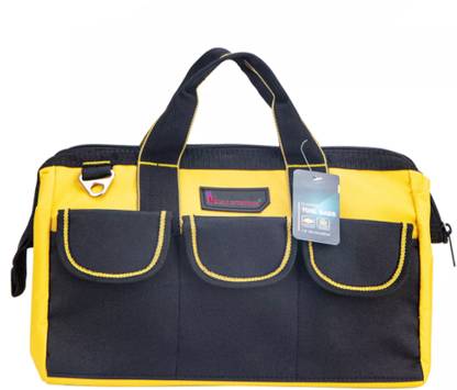 MALFAH ENTERPRISES Tool Bag 13" Multipurpose Storage Water Proof Open Mouth Bag DL430013 Nylon Tool Bag
