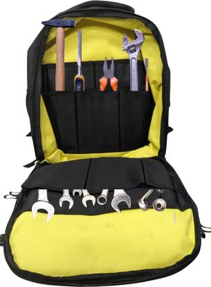 SGE Tool Storage Bagpack Water Proof Large Multipurpose Utility Organiser Polyester Tool Bag