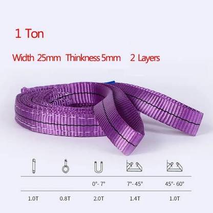 HARRISON LIFTING BELT WEBBING SLINGS POLYESTER FLAT (1 TON - 3 MTR) HARRISON Tool Belt