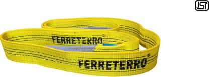 Ferreterro Lifting Belt Polyester Webbing Sling 3 Ton 6 Mtr (5:1) ISI Tool Belt