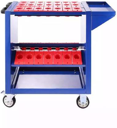 Fulcrum CNC Tool Trolley for BT-30 Adaptors 890mm X 762mm X 380mm Tool Box with Tray