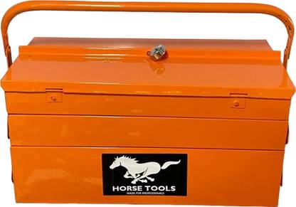 HORSE Home Garage Hand Tools,Machine,Hammer Drill free lock etco 28mm HORSE TOOL BOX Tool Box with Tray